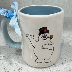 *SALE* New Rae Dunn Frosty the Snowman HAPPY JOLLY FUN Coffee Mug 202